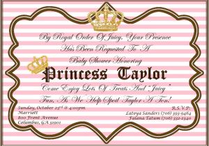Juicy Couture Baby Shower Invitations Juicy Couture Baby Shower the Juicy Couture Baby Shower