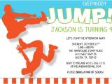 Jump Birthday Invitation Template Everybody Jump Birthday Invitation Printable by