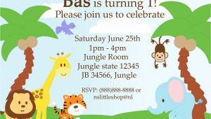 Jungle Party Invitation Template 40th Birthday Ideas Jungle Birthday Invitation Template Free