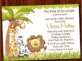 Jungle theme Baby Shower Invitation Templates 8 Best Of Jungle theme Invitations Free Printable