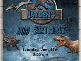 Jurassic Park Birthday Invitation Template Jurassic World Birthday Invitation Jurassic Park Invitation