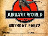 Jurassic World Birthday Invitation Template Free Birthday Party Invitations Jurassic World Dinosaurs T