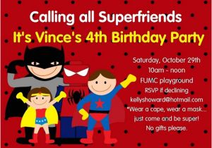 Justice League Birthday Invitation Template Justice League Superhero Birthday Party Invitations Free
