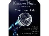 Karaoke Party Invitation Templates Adult S Karaoke Party Custom Invitation