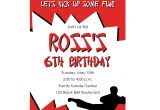 Karate Birthday Party Invitation Template Free Karate Birthday Invitations for Kids Bagvania Free