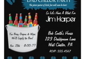 Keg Party Invitations Dad Chelor Diaper Keg Party Invitations Zazzle