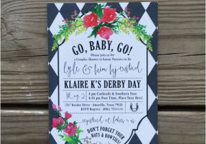 Kentucky Derby Baby Shower Invitations Kentucky Derby Baby Shower Invitations Printable Digital