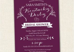 Kentucky Derby Bridal Shower Invitations 14 Best Kentucky Derby Bridal Shower Images On Pinterest