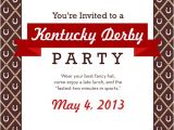 Kentucky Derby Party Invitation Ideas Kentucky Derby Party Ideas and Menu Bakin 39 Bit