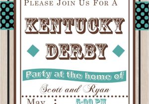 Kentucky Derby Party Invitation Template Kentucky Derby Party Invitations May 5 2018