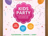 Kid Birthday Party Invitation Template Word 17 Free Birthday Invitation Templates Psd Designyep