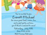 Kids Swimming Party Invitations Free Printable Kids Pool Party Invitations Templates 4