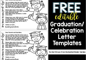Kindergarten Graduation Invitation Letter to Parents Free Kindergarten Graduation Invitation Template