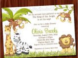 King Of the Jungle Baby Shower Invitations King Of the Jungle Baby Shower Invitation Printable