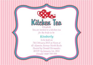 Kitchen Party Invitation Cards Samples Free Printable Kitchen Bridal Shower Invitations Templates