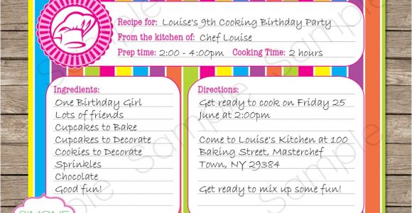 Kitchen Party Invitation Cards Samples Kitchen Party Invitation Card Samples Various Invitation