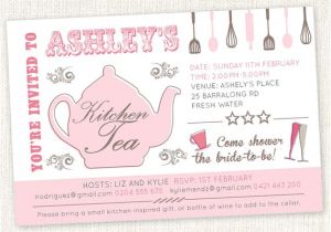 Kitchen Tea Party Invitation Ideas Kitchen Tea 39 Teapot 39 Shower Invitations Bridal Tea