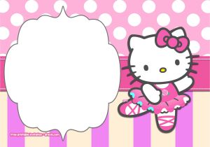 Kitty Party Invitation Template Free Free Hello Kitty Birthday Invitation Templates Free