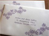 Labels for Addressing Wedding Invitations Custom Wedding Invitation Envelope Addressing