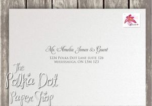 Labels for Addressing Wedding Invitations How to Address Wedding Invitation Wedding Invitation