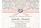 Lace and Pearls Bridal Shower Invitations Pink Pearl Lace Diamond Bridal Shower Invitations 5 25
