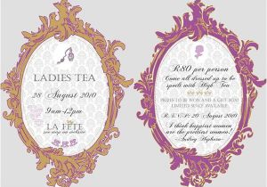 Ladies Tea Party Invitations 8 Tea Party Invitations Psd Ai Free Premium Templates