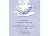 Ladies Tea Party Invitations Personalized Ladies Tea Party Invitations