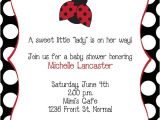 Lady Bug Baby Shower Invitations Ladybug Baby Shower Invitations