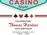 Las Vegas themed Birthday Party Invitations Las Vegas Birthday Invitation Adult Birthday by