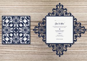 Laser Cut Wedding Invitation Template How to Create A Laser Cut Wedding Invitation In
