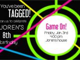 Laser Tag Party Invitations Free Laser Tag Party Invitations Template Free Cimvitation