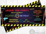Laser Tag Party Invites Free Laser Tag Invitations Ticket Birthday Party Let 39 S Glow