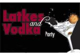 Latke Party Invitation Vodka Latkes Chanukah Party Miyad