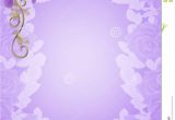 Lavender Wedding Invitation Blank Template Wedding Invitation Purple Roses Stock Illustration
