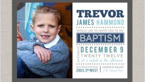 Lds Baptism Invites Lds Baptism Invitation Trevor