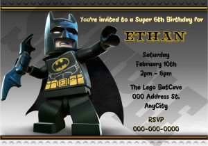 Lego Batman Party Invitations Free Printable Lego Batman Birthday Invitation Printable Lego Batman Invite