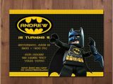 Lego Batman Party Invitations Free Printable Lego Batman Superhero Birthday Party Invitation Printable