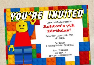 Lego Birthday Invitation Template Chandeliers Pendant Lights