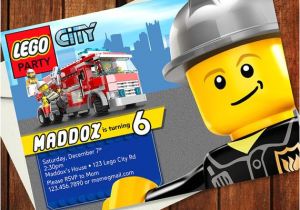 Lego City Birthday Invitation Template Crayola Crayon Birthday Invitation Digital by