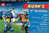 Lego City Birthday Invitation Template Lego City Lego Movie Birthday Invites by Custompartyinvite