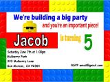 Lego Party Invitations Free Online Lego Birthday Invitation Templates Printables Ideas