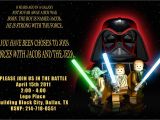 Lego Star Wars Birthday Invitation Template Birthday Invites Anime and Lego Star Wars Party