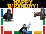 Lego Star Wars Birthday Invitation Template Free Printable Lego Invitation Templates