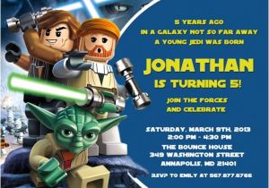 Lego Star Wars Birthday Invitation Template Printable Star Wars Birthday Invitations