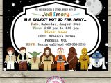 Lego Star Wars Birthday Invitation Template Star Wars Lego Birthday Party Ideas Invitations