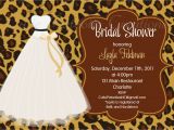 Leopard Bridal Shower Invitations Bridal Shower Invitations Bridal Shower Invitations
