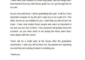 Letter Of Graduation Invitation 50 Microsoft Invitation Templates Free Samples