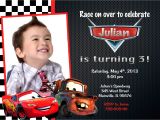Lightning Mcqueen Birthday Party Invitations Disney Cars Lightning Mcqueen Mater Birthday Party Invitation