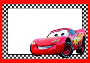 Lightning Mcqueen Birthday Party Invitations Free Cars Lightning Mcqueen Printable Template Free Printable