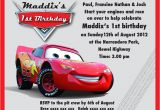 Lightning Mcqueen Birthday Party Invitations Free Lightning Mcqueen Party Invitation Templates